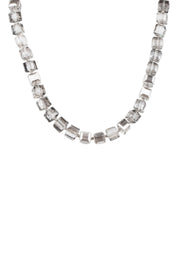 Classic Squared Faceted Bead Necklace