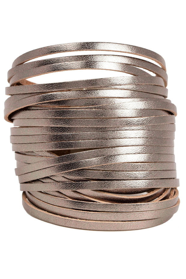 Line Up Leather Bracelet