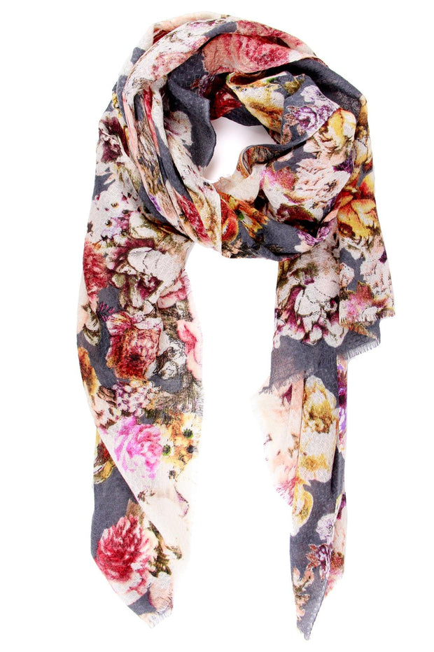 Mary All Over Flower Scarf
