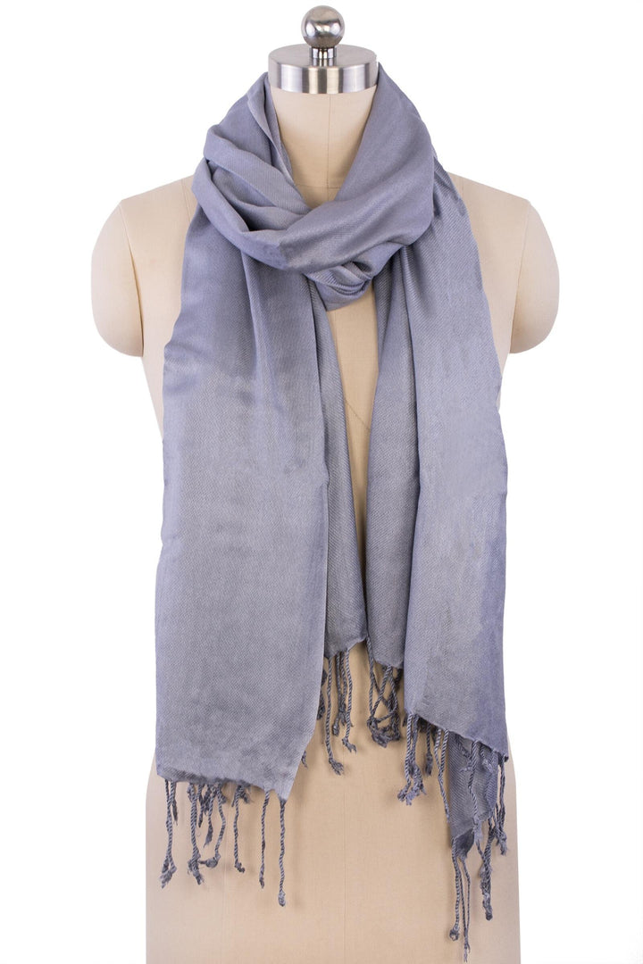 Solid Rayon Twill Scarf