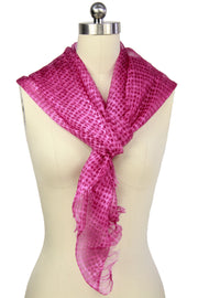 Floral Plum Scarf