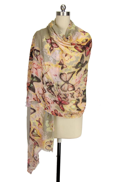 Scattered Butterfly Scarf