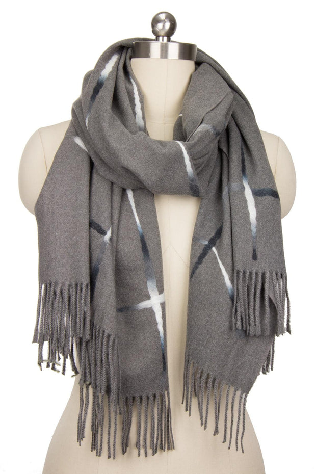 Window Fringed Scarf