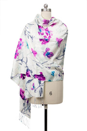 Scattered Flowers Scarf