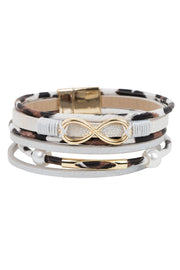Infinity Leopard Bracelet