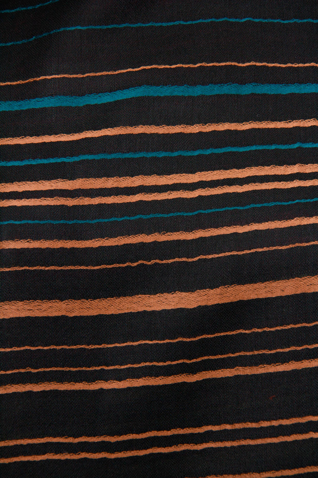 Multi Colored Striped Scarf