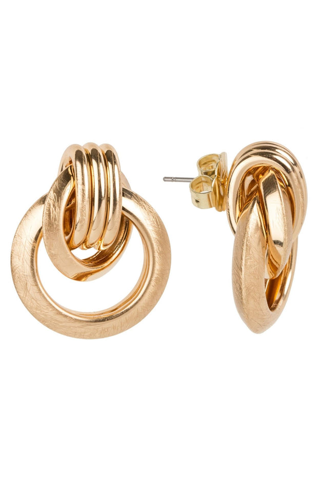Knotted Stud Earring