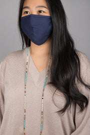 Hand-Beaded Convertible Mask Chain