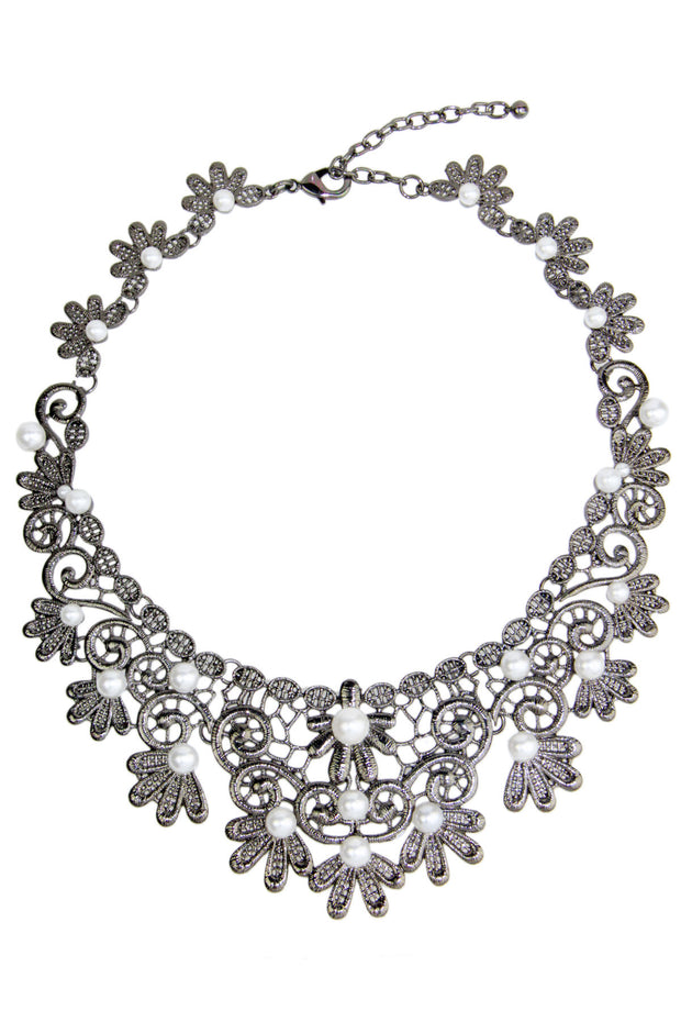 Medallion Crested Necklace