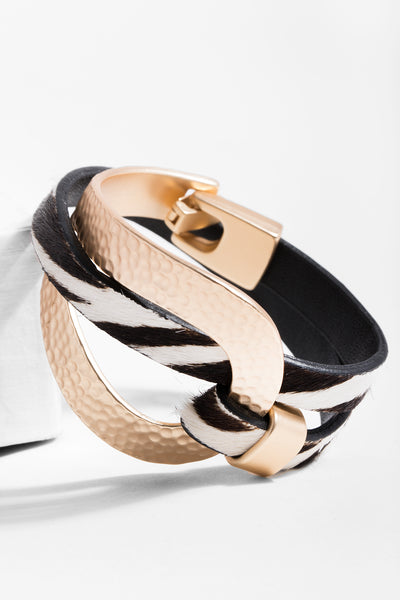 Wild Loop Leather Bracelet